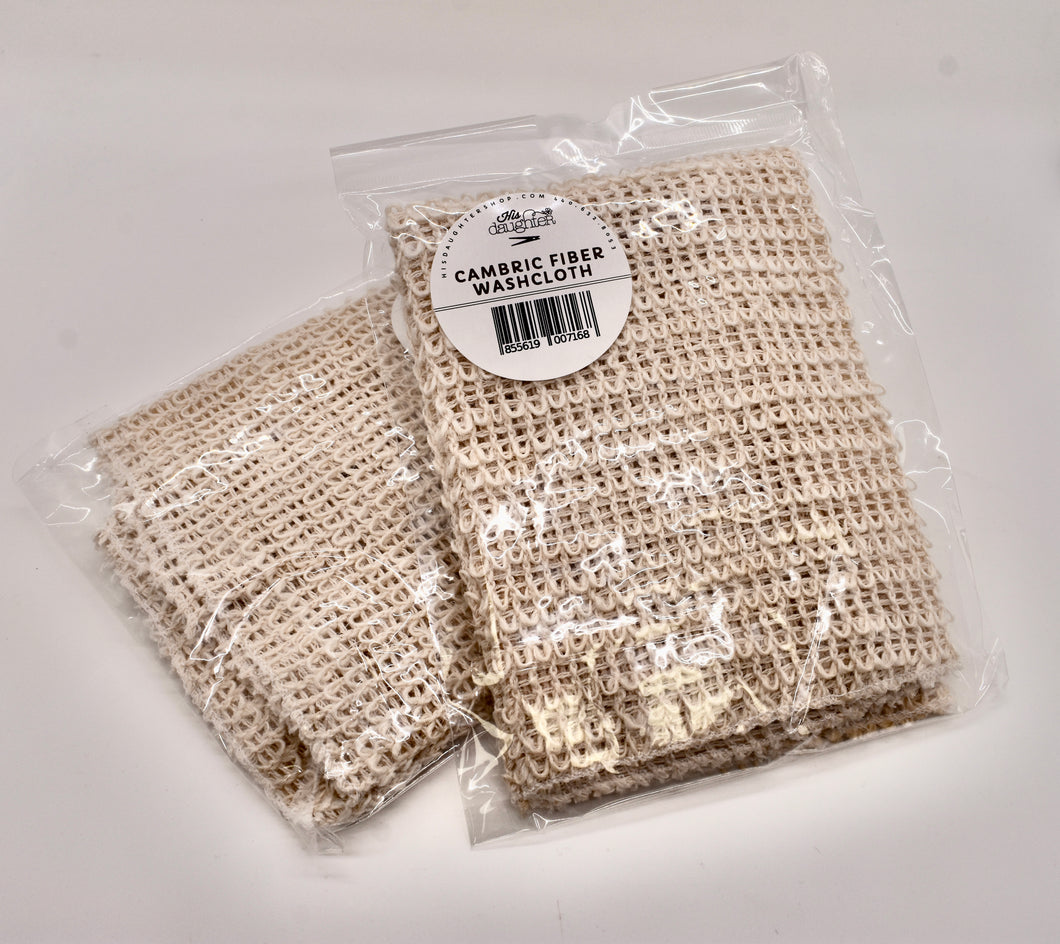 Cambric Fiber Washcloth