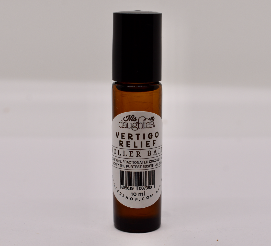 Vertigo Relief Essential Oil Blend Roller Ball