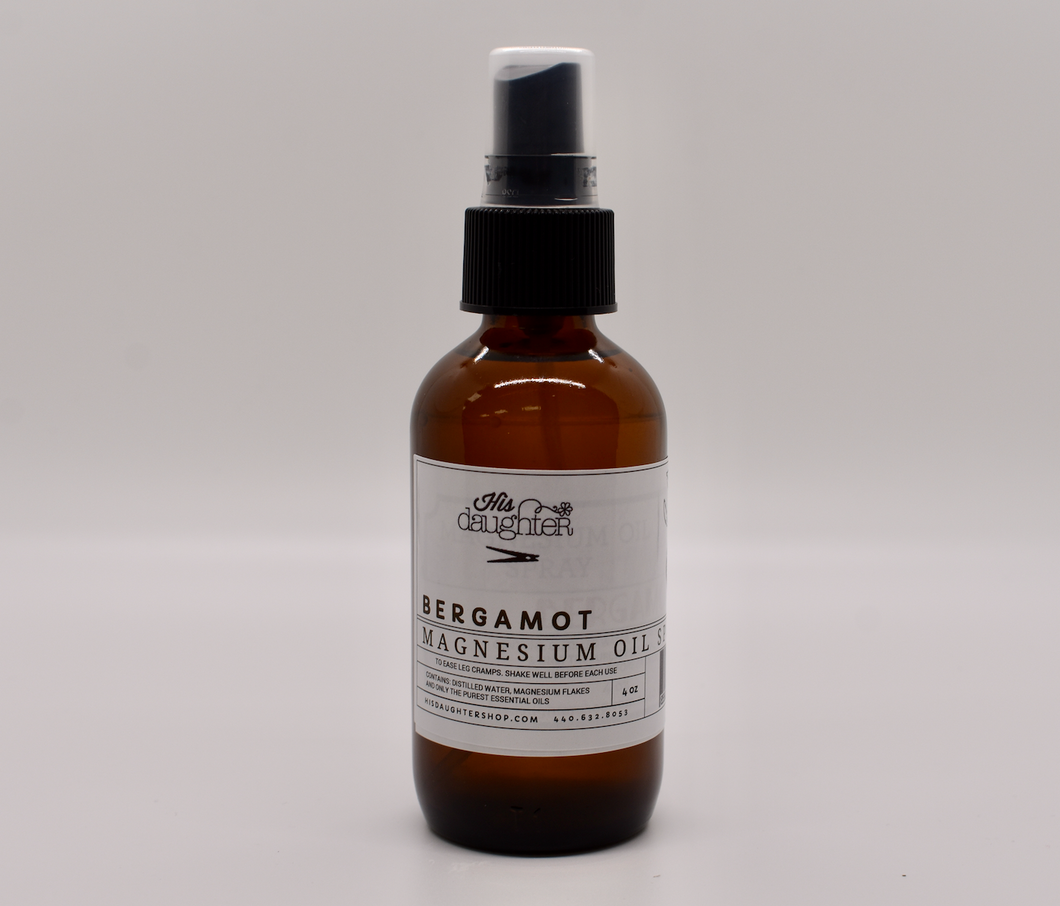 Bergamot Magnesium Essential Oil Spray
