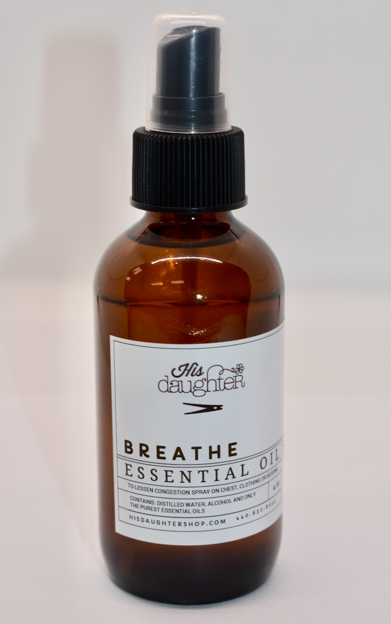 Breathe Essential Oil Spray