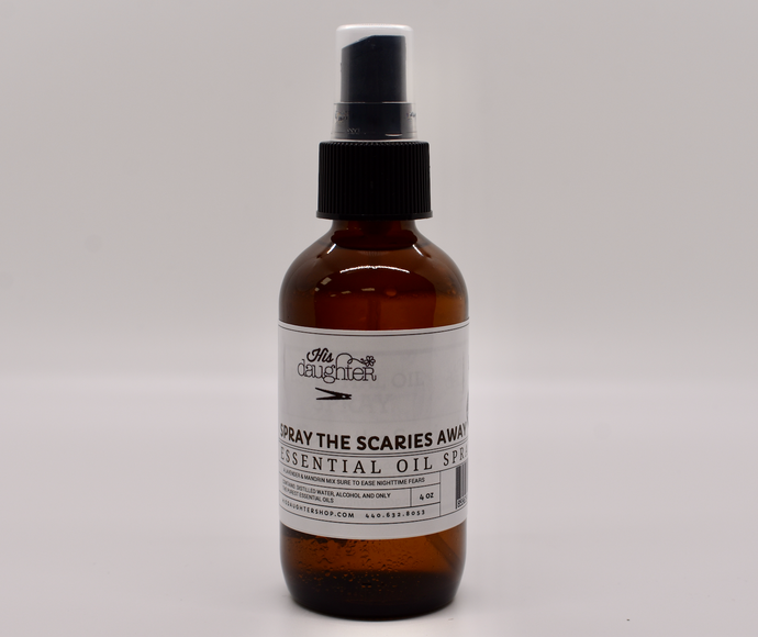 Spray the Scaries Away Essential Oil Spray