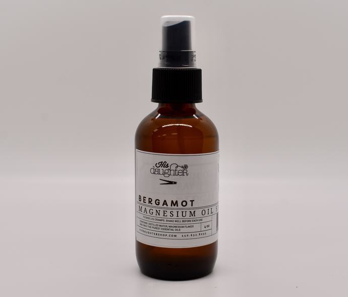 Bergamot Magnesium Essential Oil Spray